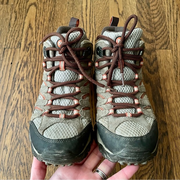 Merrell Moab Waterproof Mid Hiking Boots - Picture 3 of 7